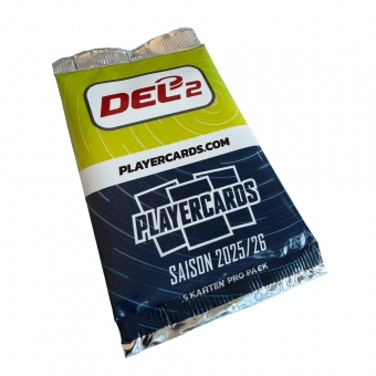 DEL2 Playercards - Stadium Edition 25-26 - 1 Pack mit 5 Cards