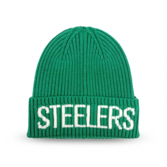 Steelers - Mütze Grobstrick - grün - STEELERS