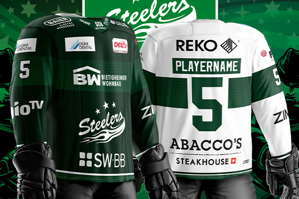 Steelers Fantrikots Saison 2025-26 Home und Away